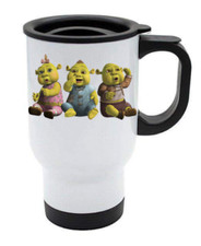 PERSONALISED SHREK BABYS THERMAL MUG  BLACK FRIDAY FREE POSTAGE 