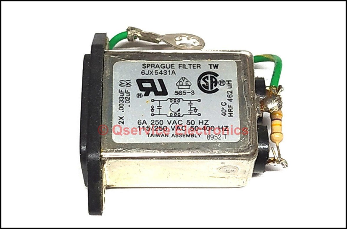 1 PCS Tektronix 119-1305-00 Line Filter Sprague 6JX5431A