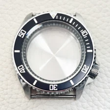 42mm Vintage Retro Diver Case for NH35 NH36 Mod Watch Parts Stainless Steel USA