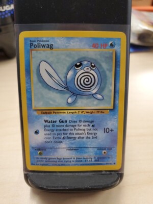 poliwag basic pokemon card value - 58/95 - Common - TCG  Pokemon Singles  HeartGold SoulSilver Sets  Unleashed Water Rarity Vintage Common (Japanese) - Poliwag