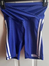 Wilo The Label Polka V Waist Athletic Biker Short XS NWT $54