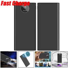 9000000mAh Portable Power Bank USB LCD External Battery Charger For Cell Phone-