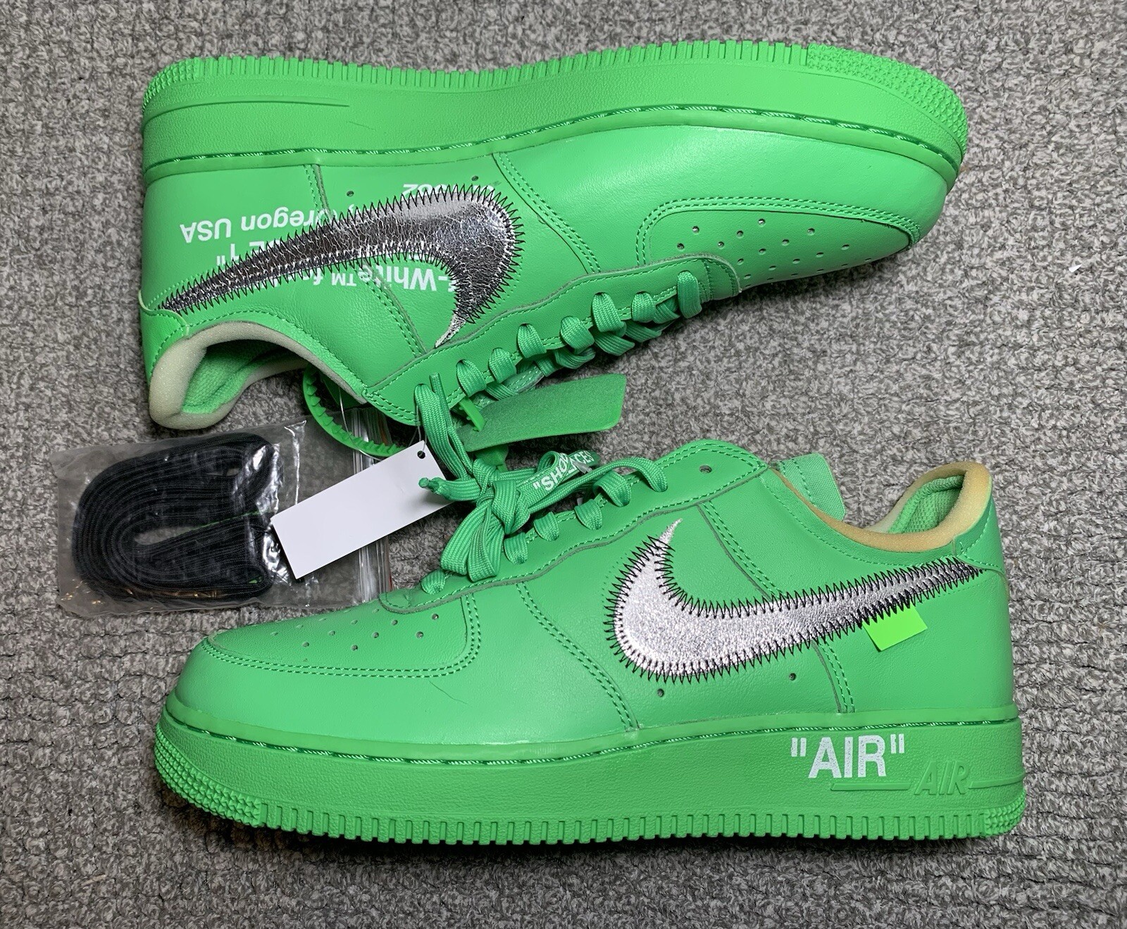 OFF WHITE X NIKE Taglia 8 5 Nike Air Force 1 Low x Off White Brooklyn