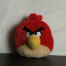 Angry Birds Plush Red Bird Toy Stuffed Animal 5" 2010 Commonwealth