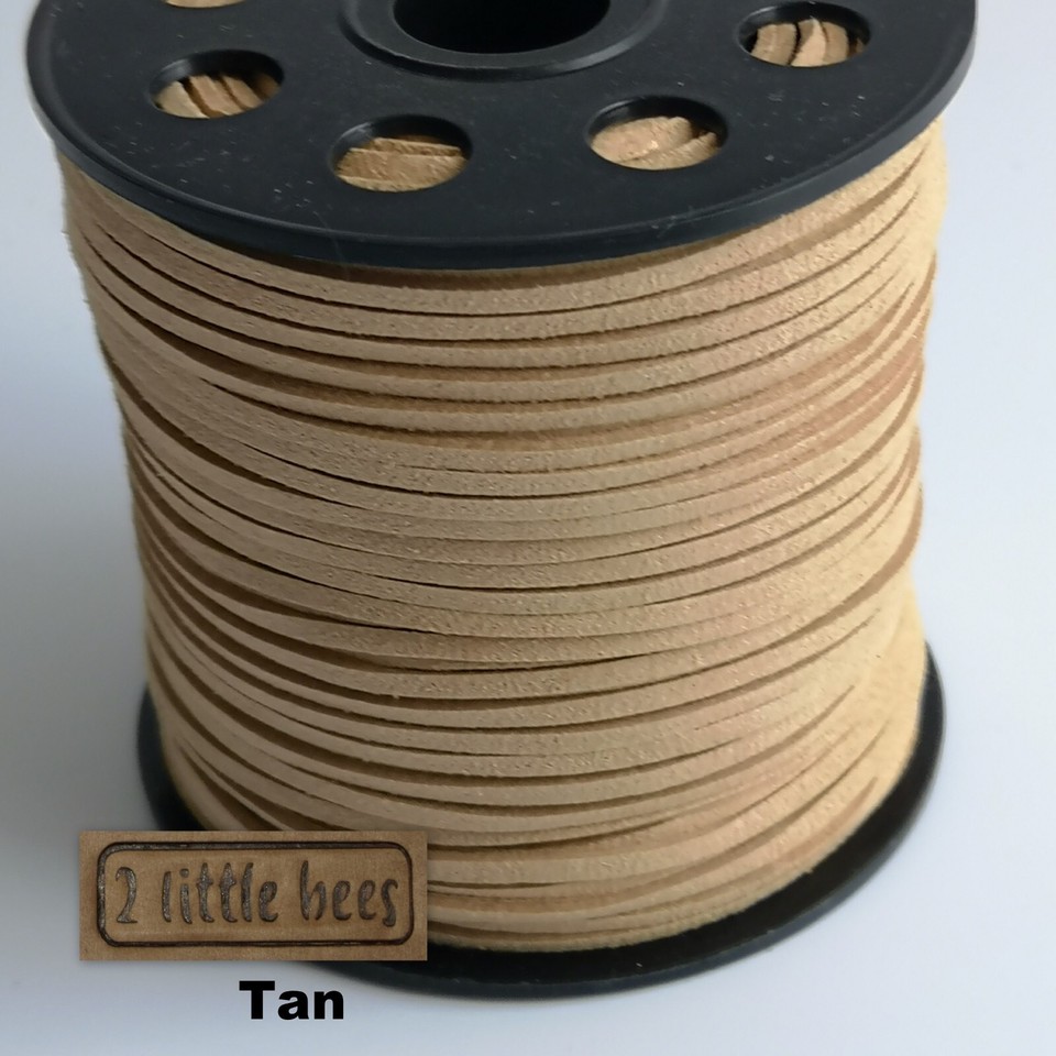 Flat Faux Suede Leather Cord String Velvet Craft Thong Jewellery 42 ...