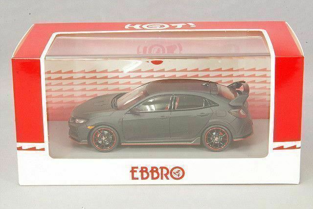 EBBRO 1/43　ホンダ　シビック　タイプR　2017　ブルー 1/18 Ebbro Honda Civic Type R TypeR (Blue) Resin Car Model