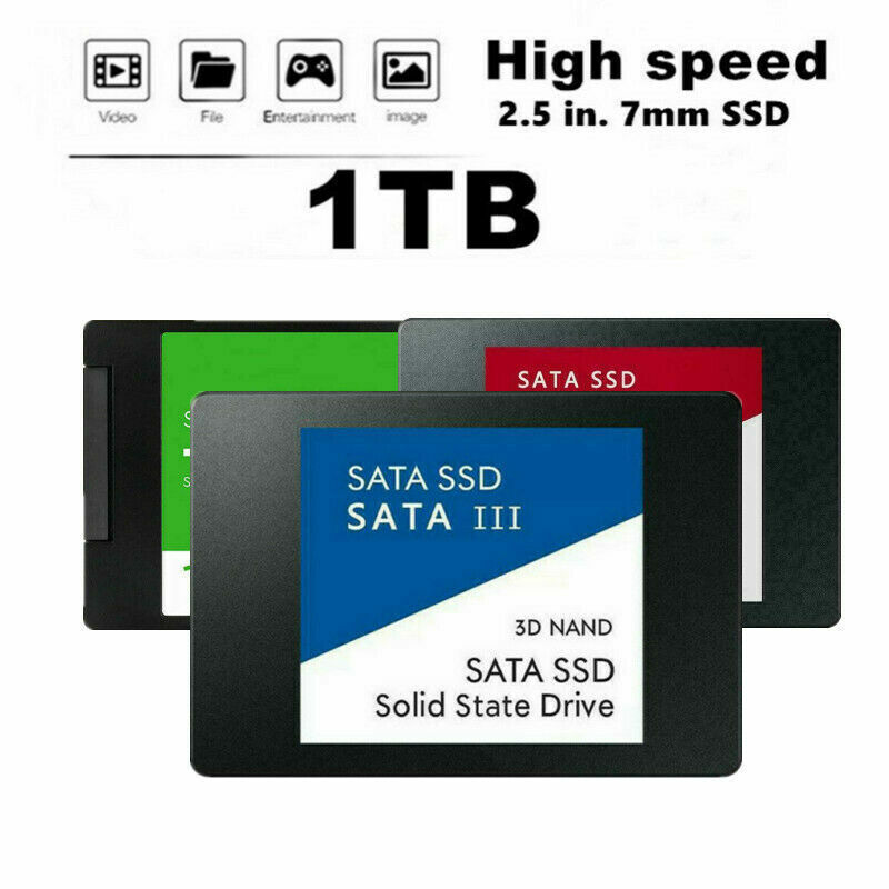 ristet brød bibel Diverse 1TB/2TB SATA 3 SSD Hard Drive 2.5&#034; Internal External Solid State Drive  PC Laptop | eBay
