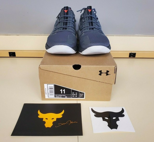 grade school ua project rock 2 training shoes