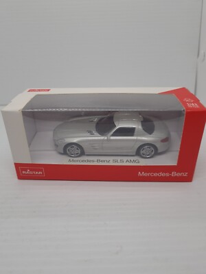 Rastar Mercedes-Benz SLS AMG 1:43 Die Cast Model Car Licensed New And Sealed NIB