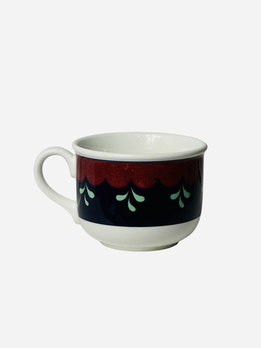 Lenox Casual Images Bedazzled Ruby Flat Cup Mug Lot Set Of 3 Made In Japan EUC - Picture 3 of 4