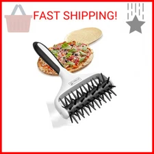 Orblue Pizza Dough Docker Pastry Roller with Spikes, Pizza Docking Tool for Home