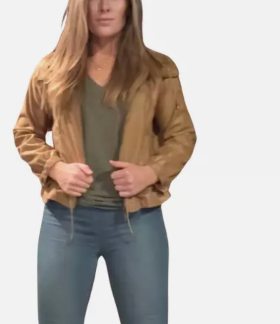 RUBY RD. BROWN BLAZER - ZIP JACKET - SMALL/PETITE… - image 2