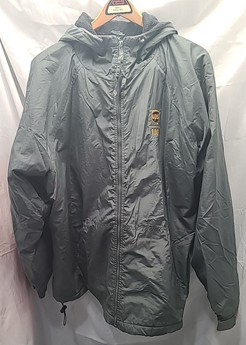 UPS Mens Full-Zip Winter 100 years Anniversary Jacket Hood Tri-Mountain Gray XL - Picture 10 of 17