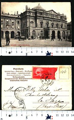 MILANO (MI) - Teatro Della Scala - Gut Erhalten - 30389