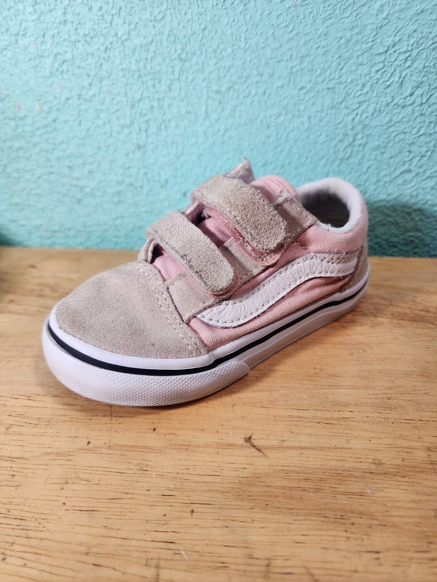 Toddler Shoes Size Vans Shoes Vans Old Skool V Pink And Tan Double