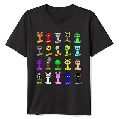 Funny Sprunki Kids Shirt All my Sprunki Toys Youth Kids T-Shirt