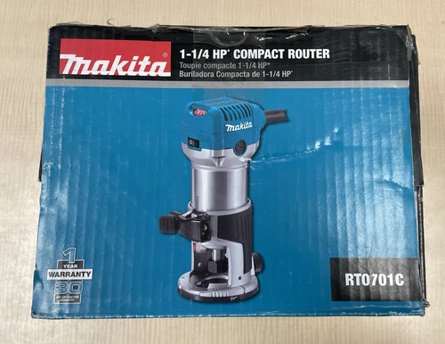 Makita RT0701C 1-1/4 HP Compact Router NEW OPEN BOX