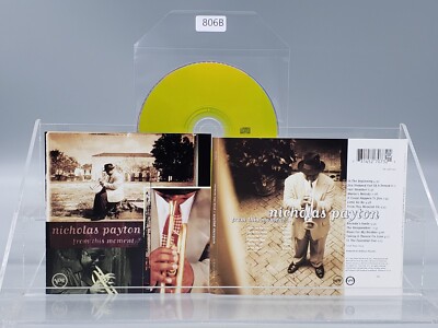 From This Moment by Nicholas Payton (CD) No Case No Tracking Disc + Artwork Only