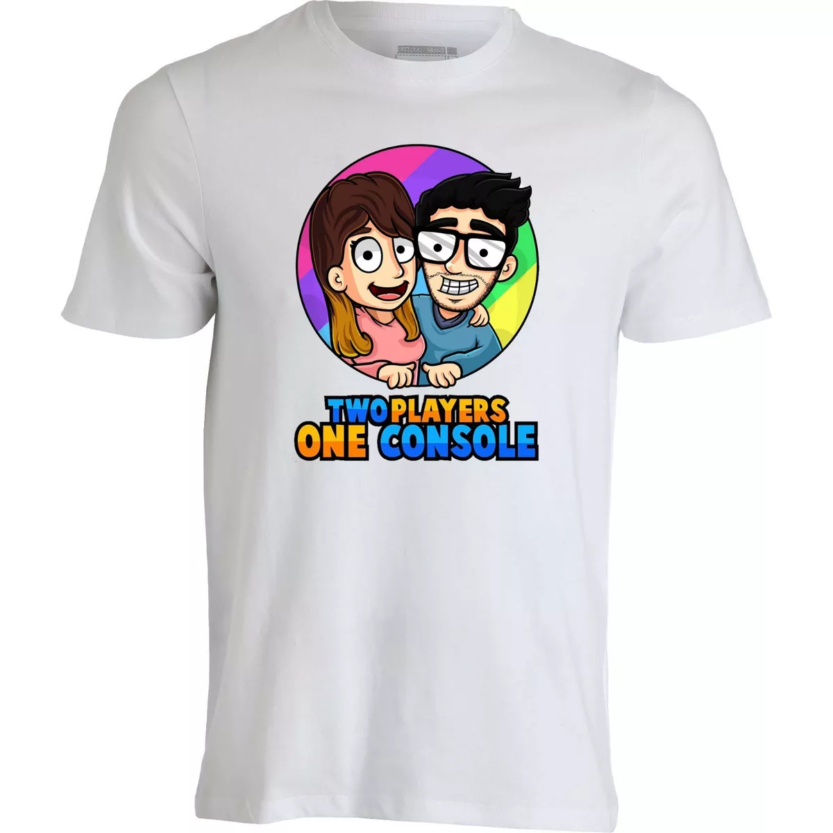 Two players one console best sale maglietta
