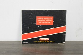 NES INSTRUCTION BOOKLET MANUAL - DUCK HUNT MARIO BROS.