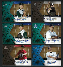 Lot of 6 2005 SPx Collection Jason Hammel #128 63/185 #150 Reynoso #133 Campillo