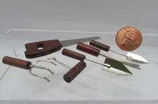 Dollhouse Miniature Tool Set with Saw and Garden Tools IM65690