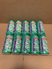 Mentos Pure Fresh Sugar-Free Gum Spearmint 10 Pack- 15 Piece Per, BB 01/26