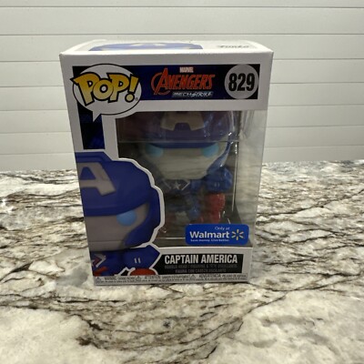 Funko Pop! Avengers Mech Strike Captain America #829 Walmart