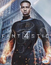 Michael B Jordan Fantastic Four Autographed Signed 8x10 Photo ACOA