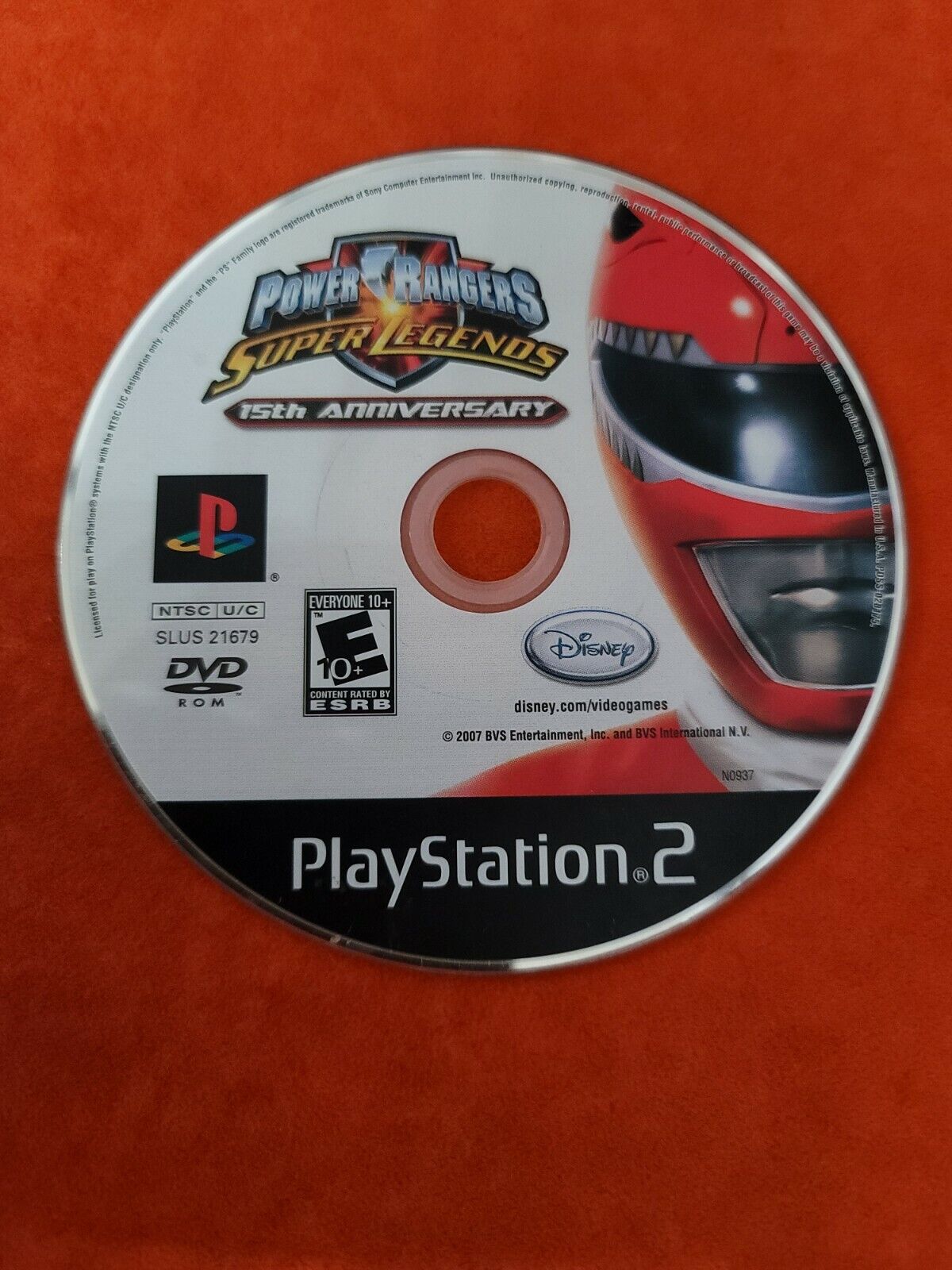 PS2 - Power Rangers Super Legends 15º Anniversary