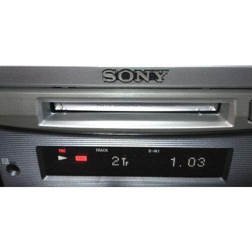 SONY MDS-S50 MD Deck MDLP kompatibel Silber Recorder Player Audiogeräte JAPAN - Bild 9 von 12