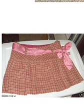 NWT 40 American Eagle Outfitters Pink/Khaki Skirt VINTAGE NEW W/TAG