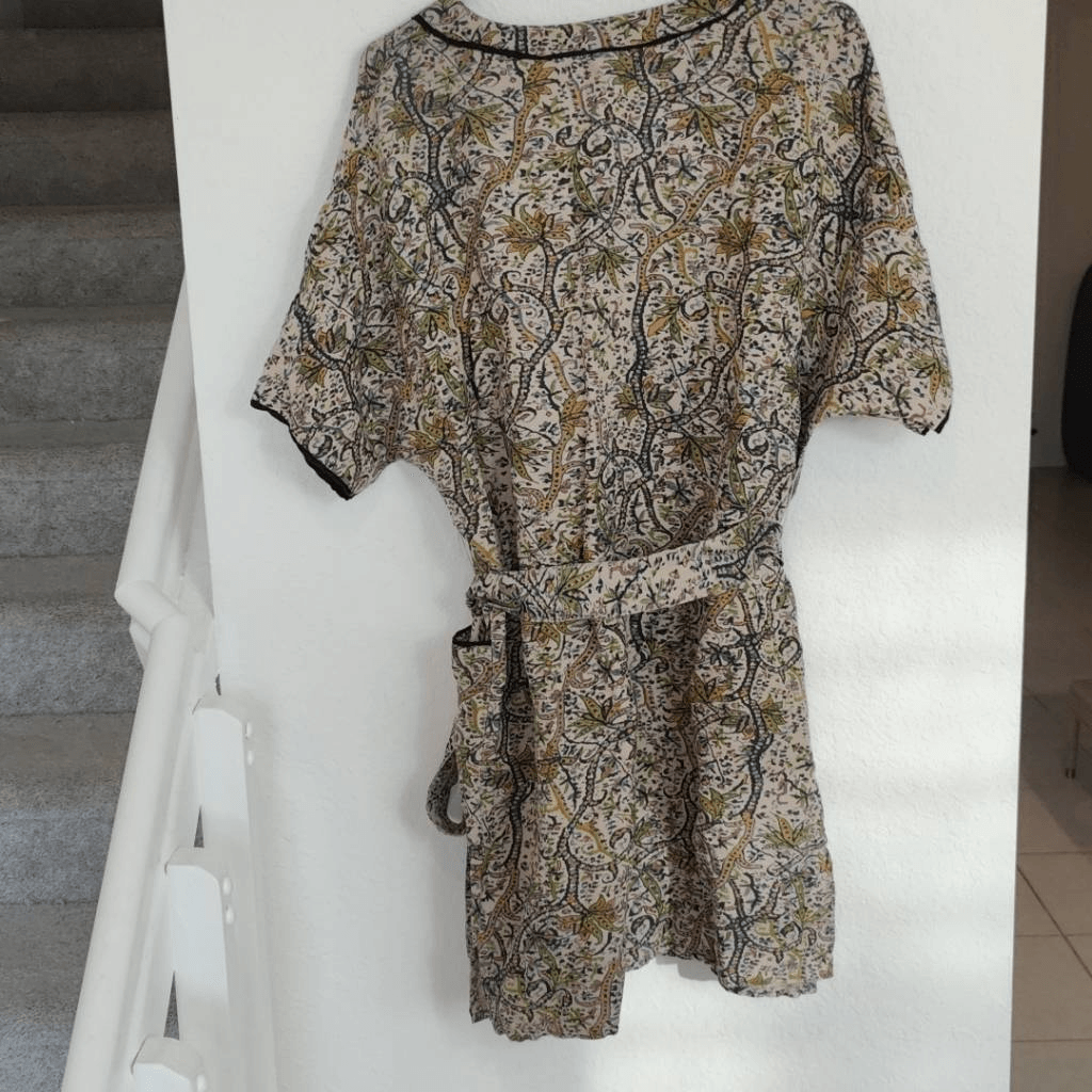 chinese dress ladies Jigsaw deep peach linen dress – The Frockery