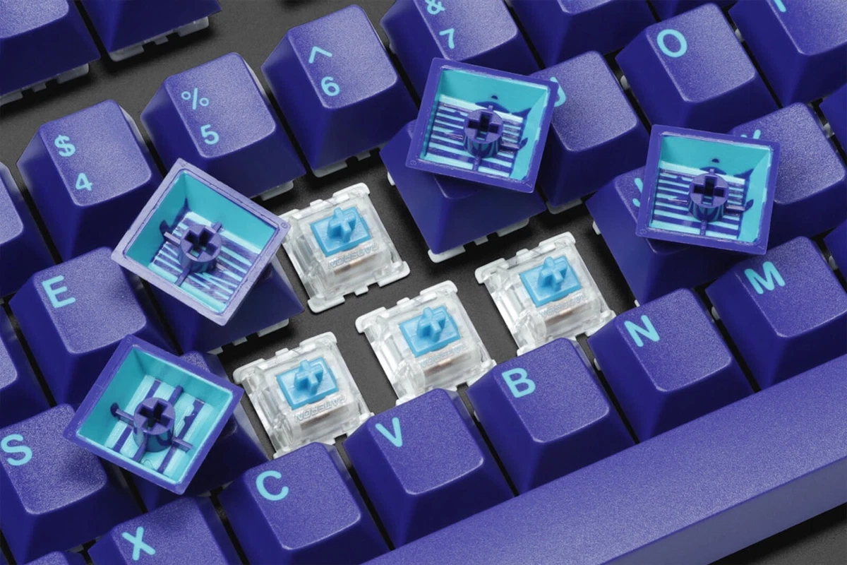 NEW DROP MITO GMK LASER CYBERDECK R2 EXTRAS Kit Keyboard Keycaps 