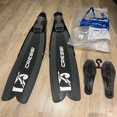 Cressi Gara Modular Boost Tauchflossen - Grün - UK 8-9 EU 42-43 Fast Post Neu