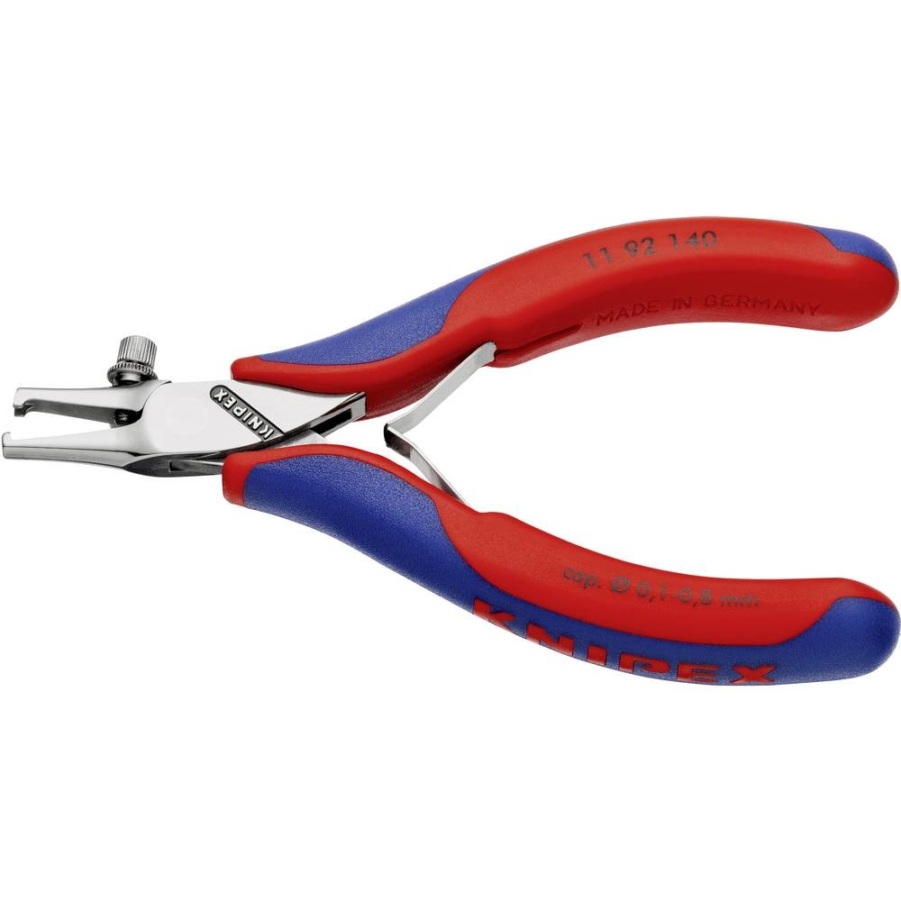 Pince à dénuder Knipex 11 92 140 de 0.1 à 0.8 mm pour micro-électronique