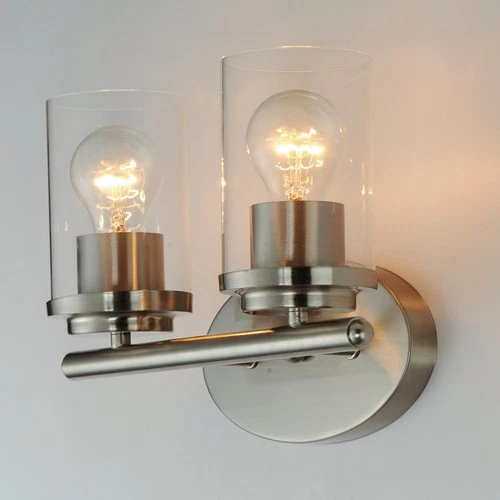 Maxim 10212CL Corona 2 Light 12"W Bathroom Vanity Light - Picture 2 of 15