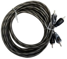 Harmony Audio HA-RCA12 Car Audio 2 Channel Stereo 12 Foot Twisted Pair RCA Cable