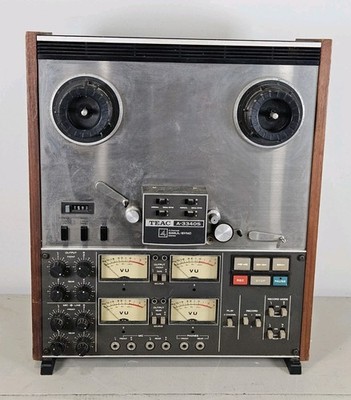 TEAC A-3340S 4 Track Reel to Reel Vintage Tape Deck