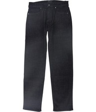 DSTLD Mens Solid Regular Straight Leg Jeans