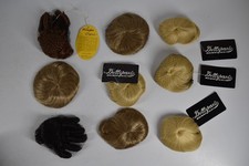 9 Vintage Doll Wigs Blonde Brunette Curls Kemper Dollspari Clean Nice