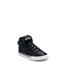 NWT Converse Kids' Pro Blaze Strap High Top Sneaker in Storm Black , Size 4 M