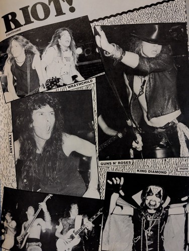 Metal Edge Magazine October 1987 Motley Crue, Bon Jovi, Poison, Ozzy, KISS, Ratt - Picture 16 of 21