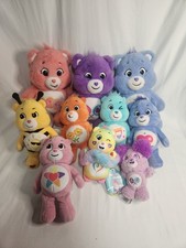 Care Bear Plush Lot 10 Various Sizes