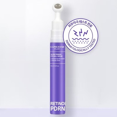 CAREZONE PLUS Glow Firming Eye Ball Serum 15 ml Daily Calming Serum K-Beauty NEU