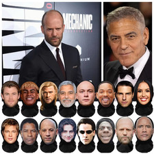 3D Funny Realistic Full Face Cosplay Mask Balaclava Free Shipping UK