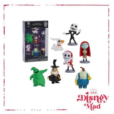 Disney Tim Burton's the Nightmare before Christmas 7-piece Collectible Figure Se