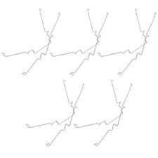 10 Pcs Mounting Brackets Clips Computer Radiator Fan Holder Cooling Buckle Cpu