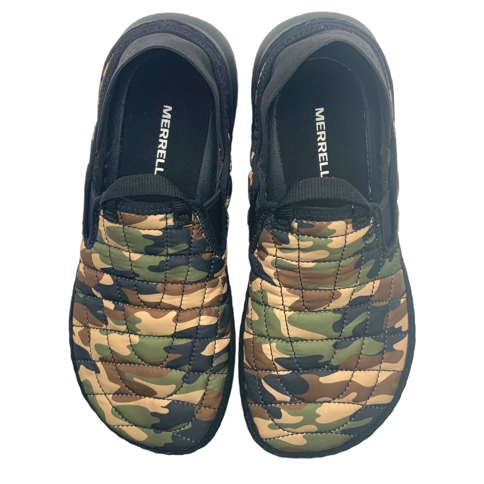 Merrell Hut Moc scarpa slip on verde mimetica US uomo 7M