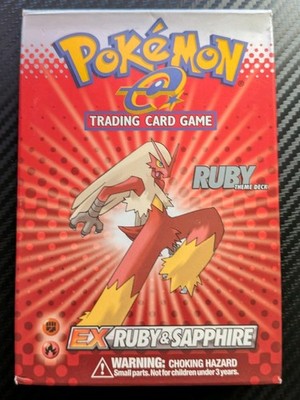 Pokémon Ruby Theme Deck - EX Ruby & Sapphire Complete